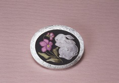 木木村英子＜日本刺繍＞